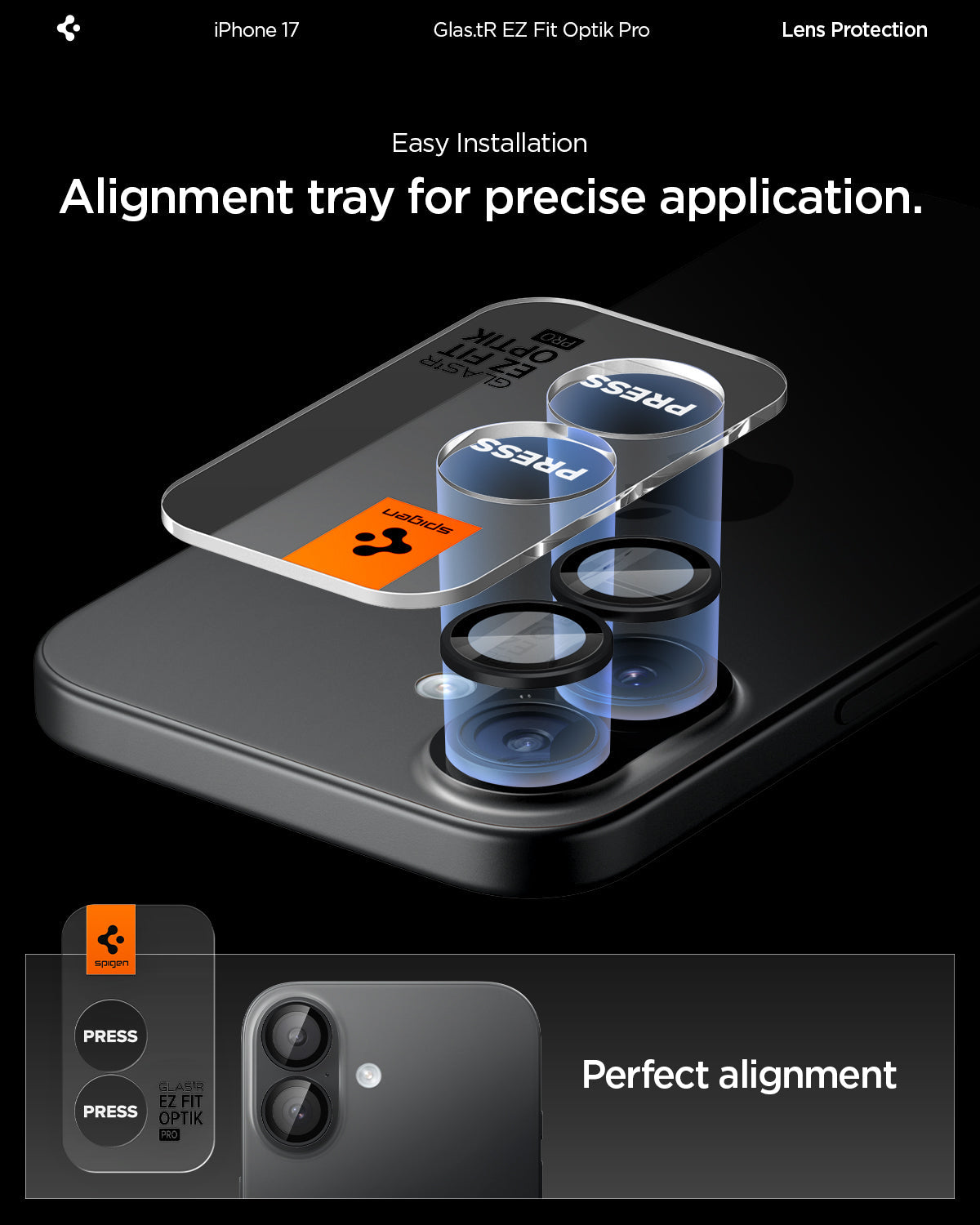 iPhone 17 Series - Optik Pro EZ Fit Lens Protector
