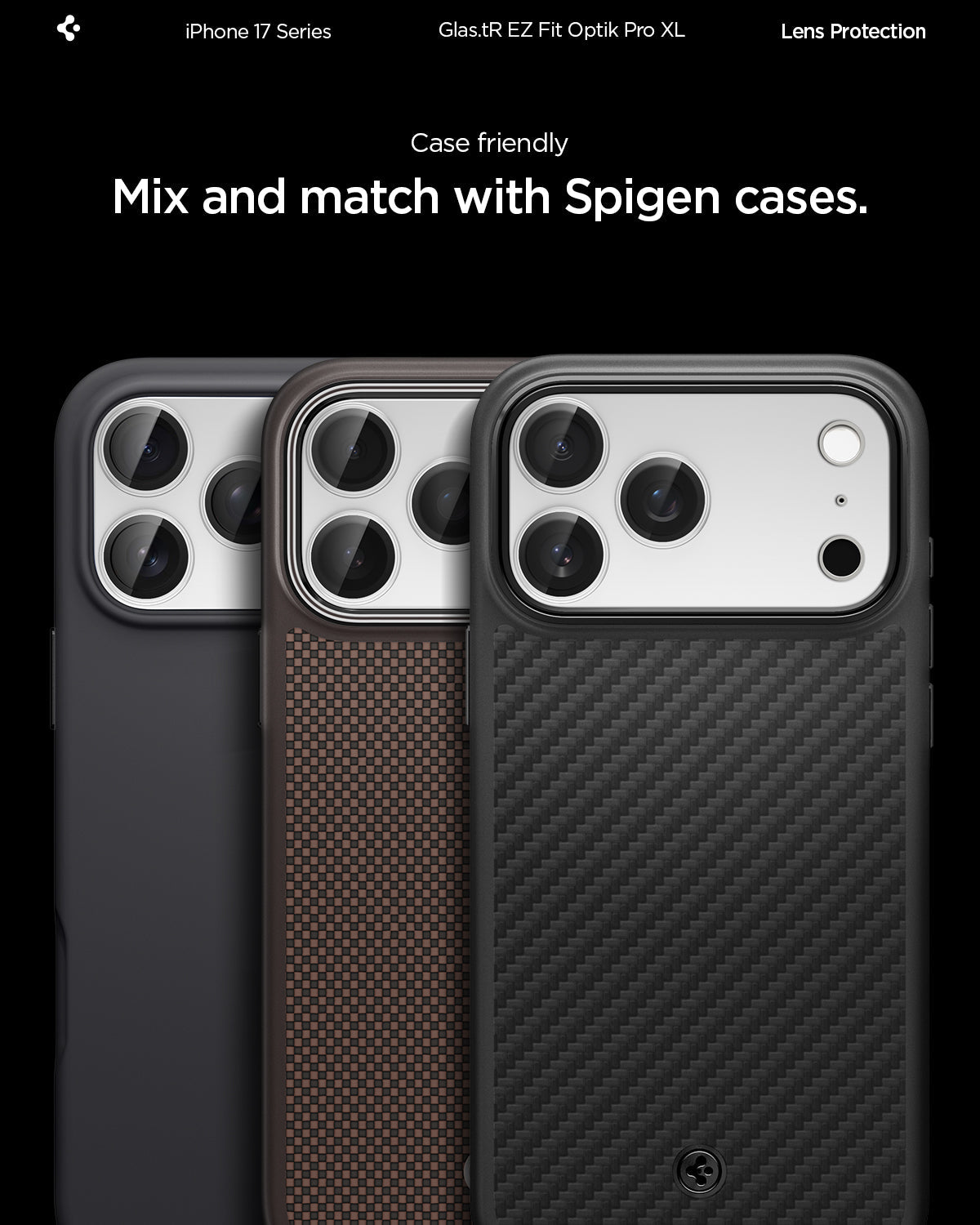 iPhone 17 Series - Optik Pro XL EZ Fit Lens Protector
