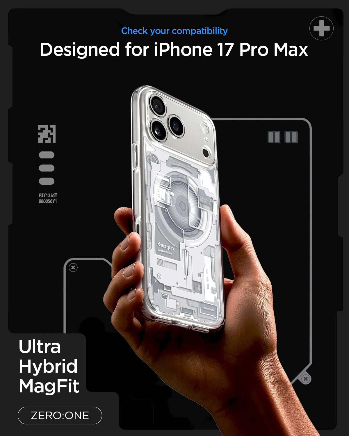 iPhone 17 Series - Ultra Hybrid Zero One (Mag Fit)