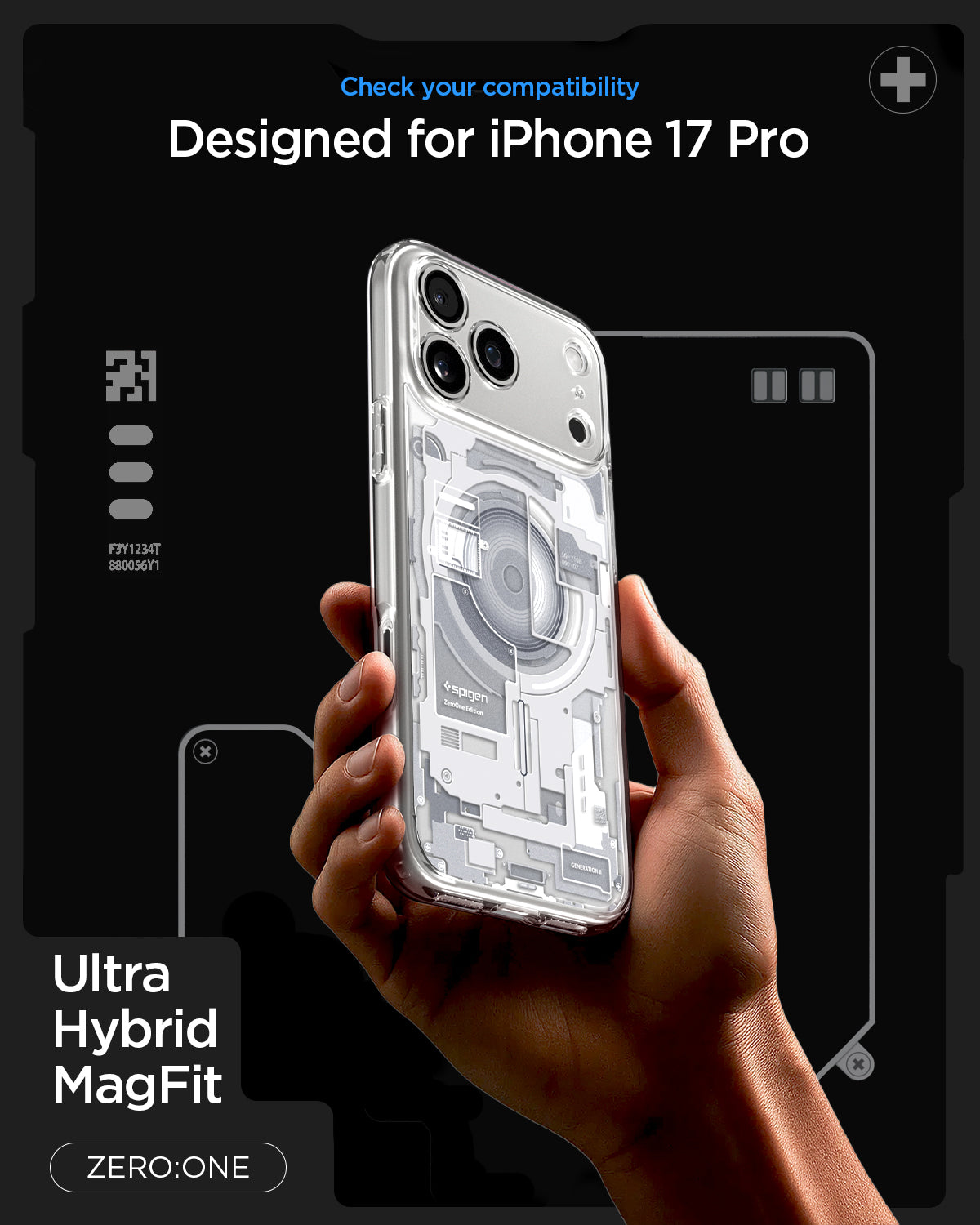 iPhone 17 Series - Ultra Hybrid Zero One (Mag Fit)