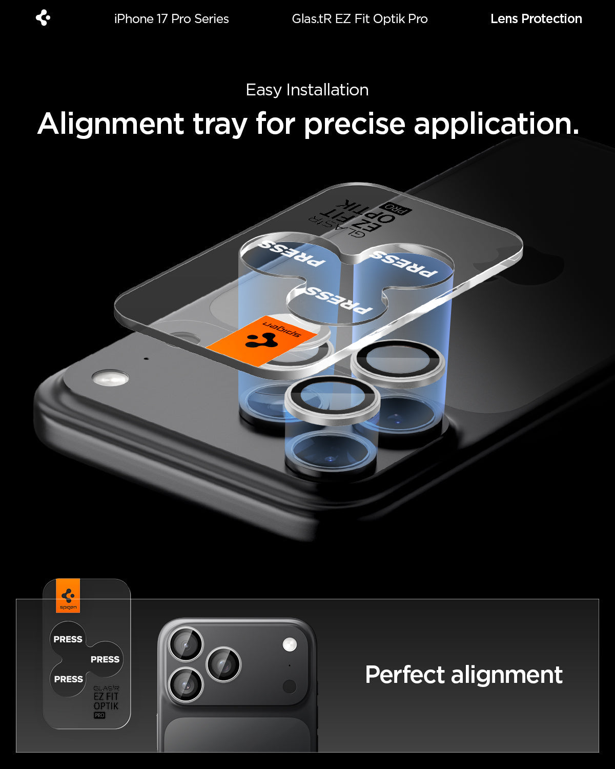 iPhone 17 Series - Optik Pro EZ Fit Lens Protector