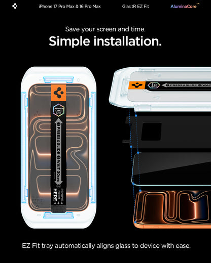iPhone 16 Series - GLAS.tR EZ Fit | Sensor Protected