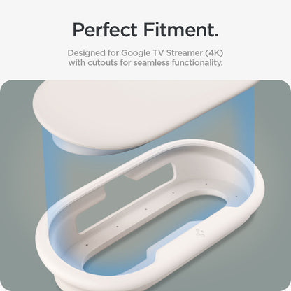 Google TV Streamer Mount (4K) Silicone Fit