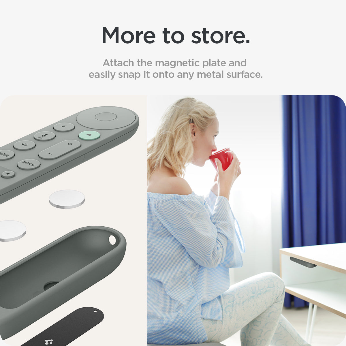 Google TV Streamer Silicone Fit Voice Remote