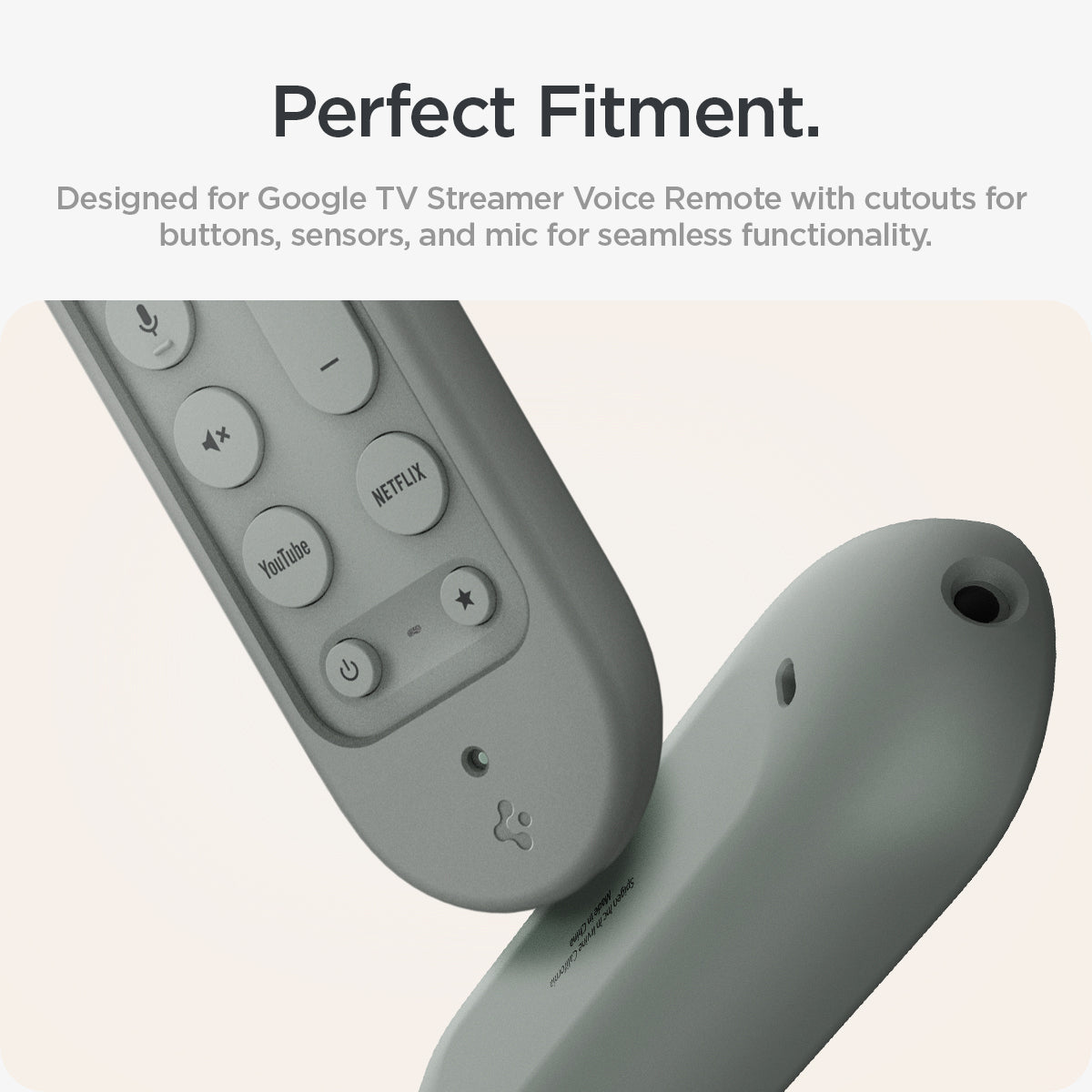 Google TV Streamer Silicone Fit Voice Remote