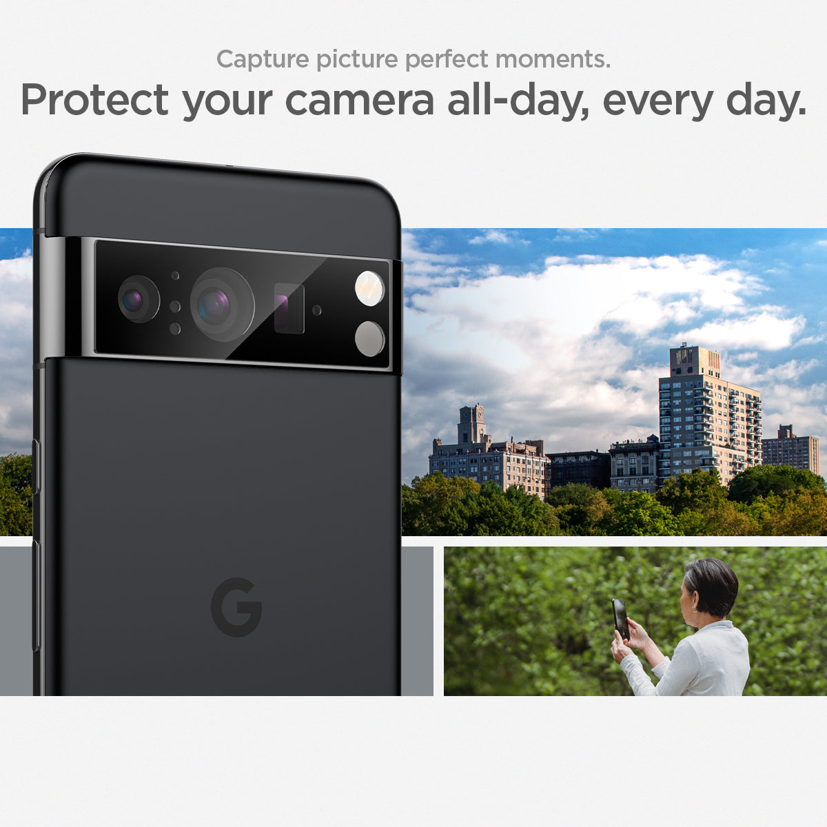 Pixel 8 Series - Optik EZ Fit Lens Protector