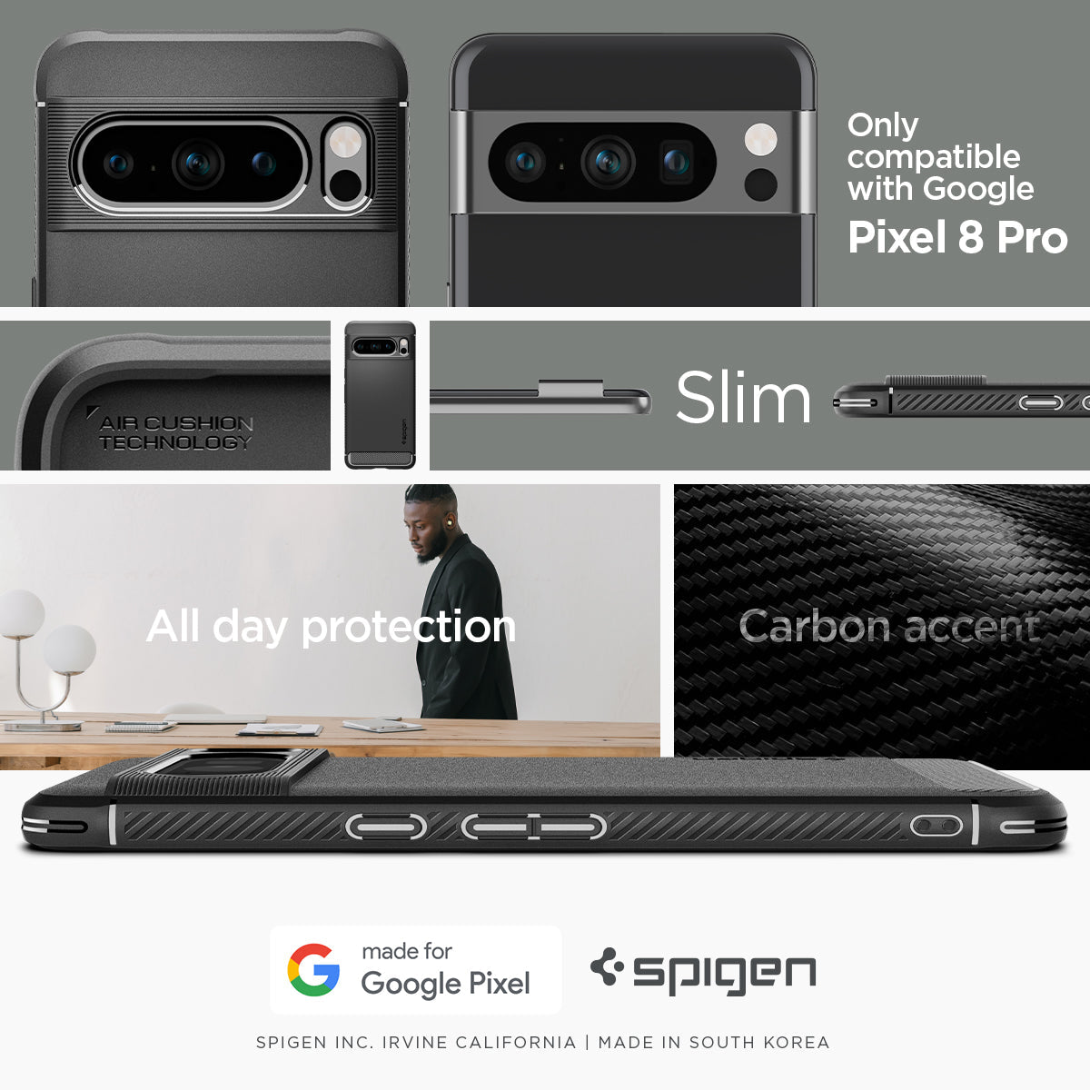 Pixel 8 Series - Rugged Armor