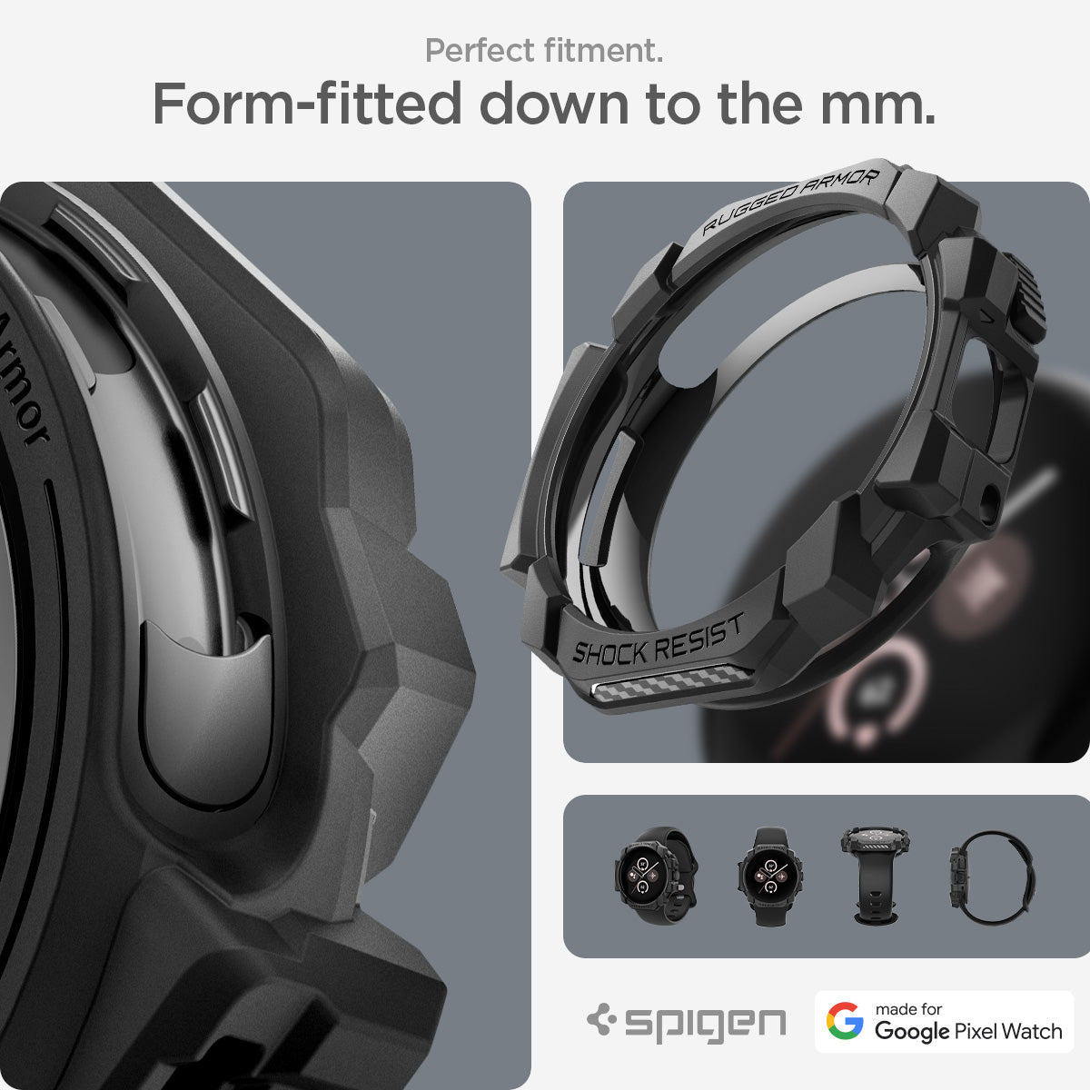Pixel Watch Series - Rugged Armor