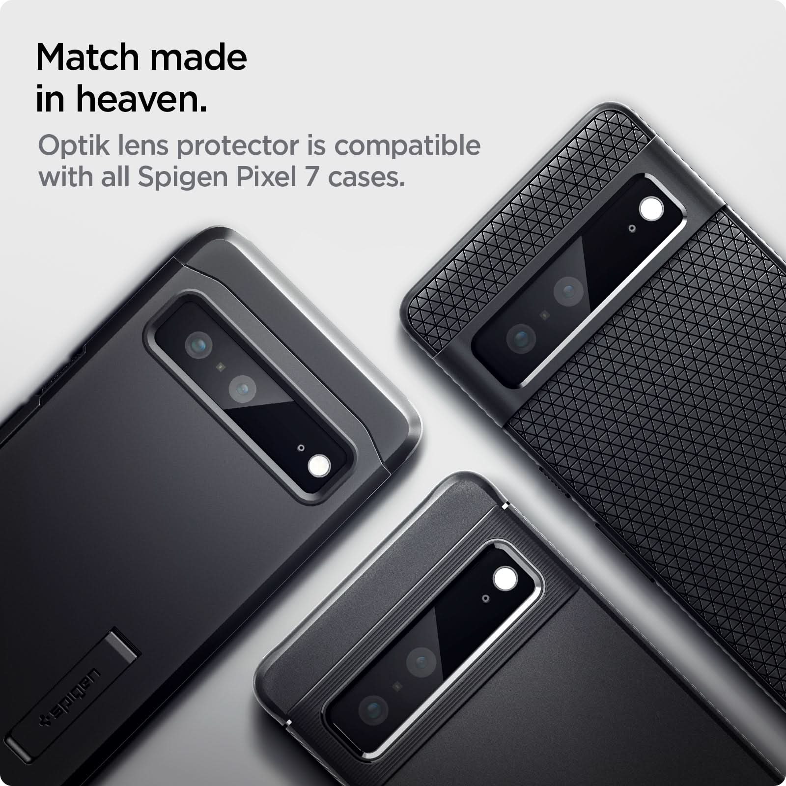 Pixel 7 Series - Optik EZ Fit Lens Protector