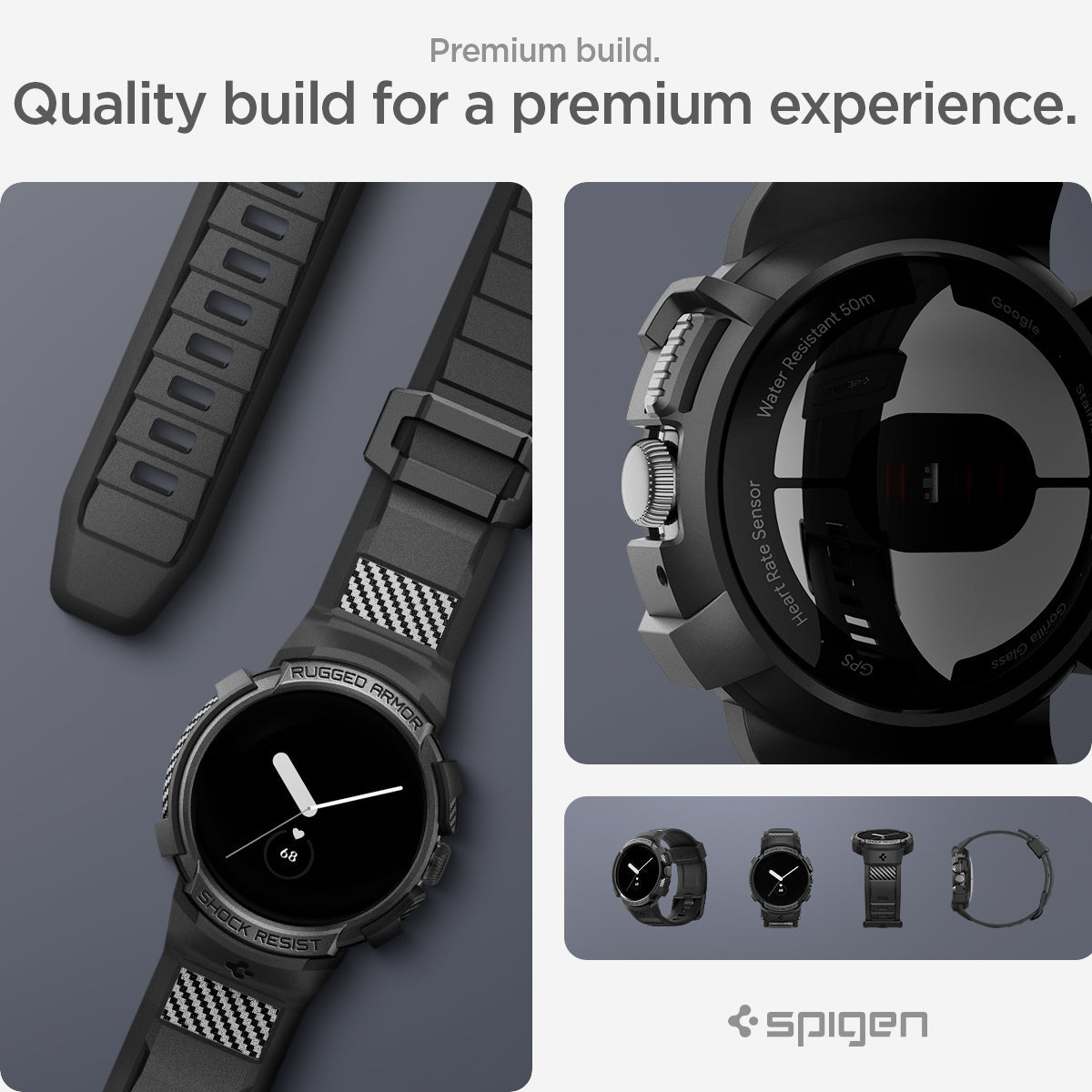 Pixel Watch Series - Rugged Armor Pro