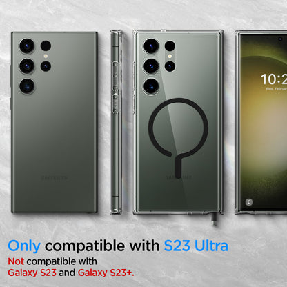 Galaxy S23 Series - Ultra Hybrid Metal Ring (Mag Fit)
