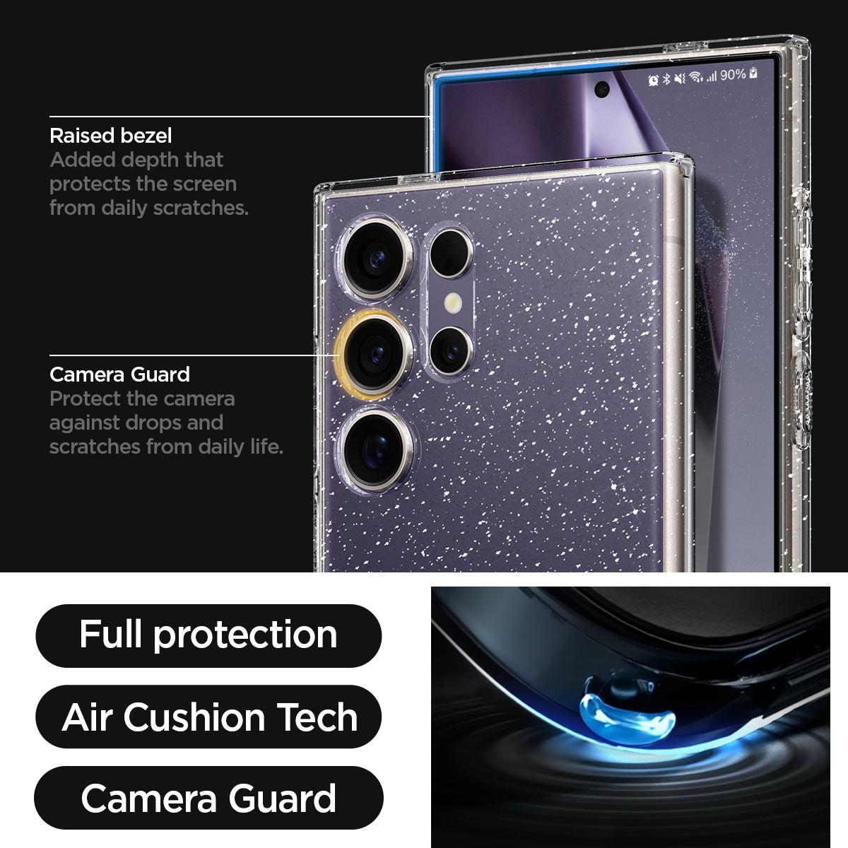 Galaxy S24 Series - Liquid Crystal Glitter