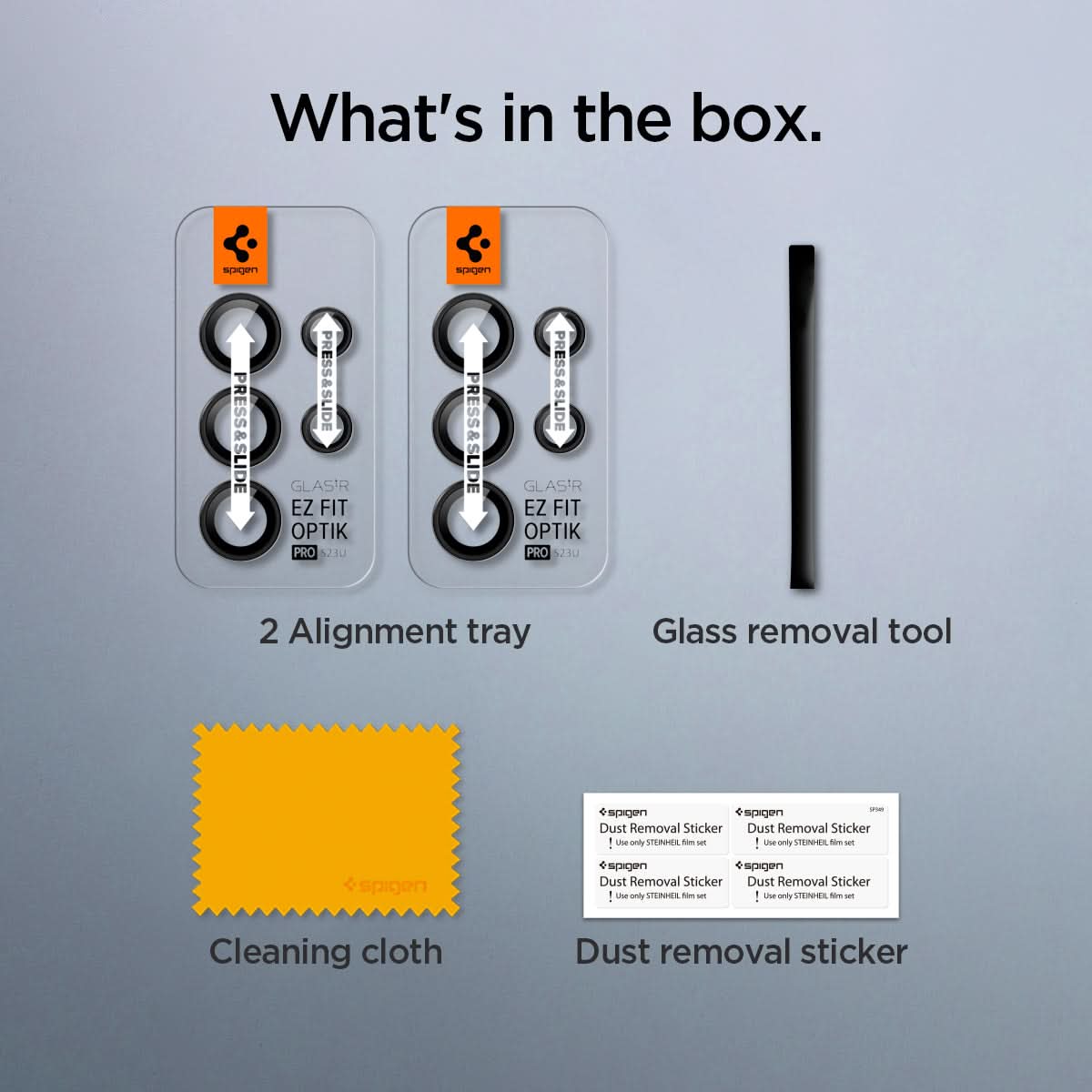 Galaxy S23 Series - Optik Pro EZ Fit Lens Protector