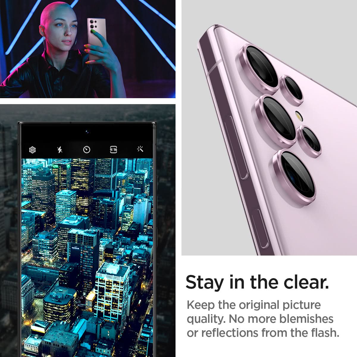 Galaxy S23 Series - Optik Pro EZ Fit Lens Protector