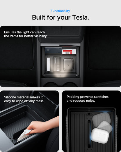 Tesla Series - Center & Armrest Organizer Bundle