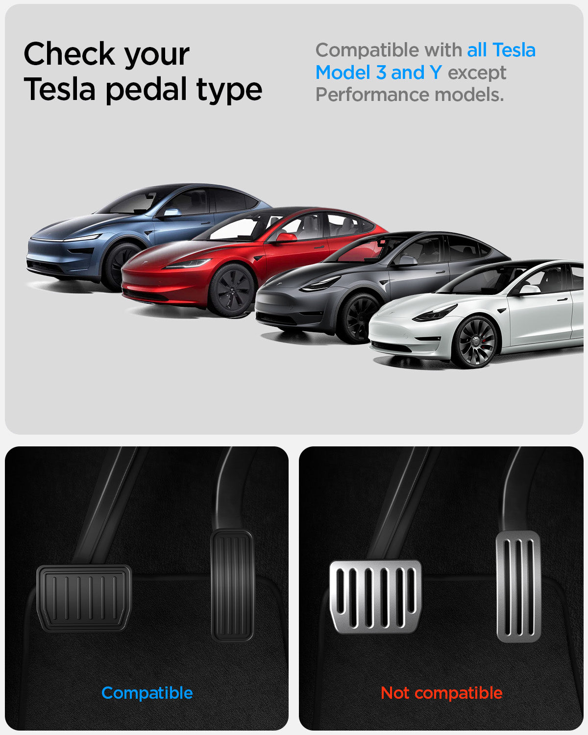 Tesla Series - Pedal Cover | TO200