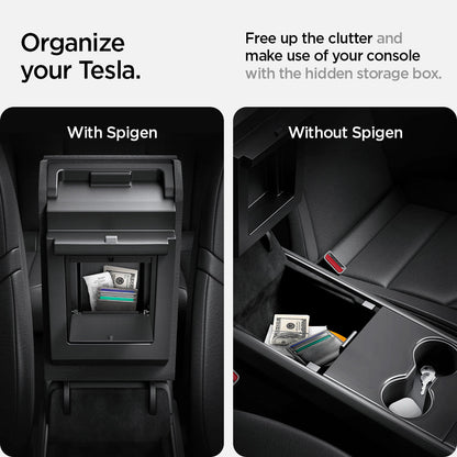 Tesla Series - Center Console Hidden Storage Box | TO221