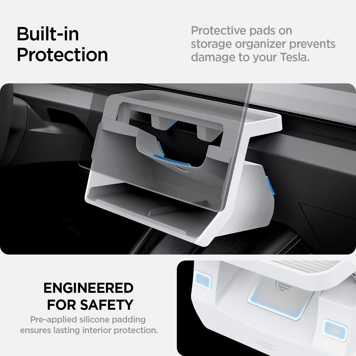 Tesla Series - Under Screen Organizer | TO227