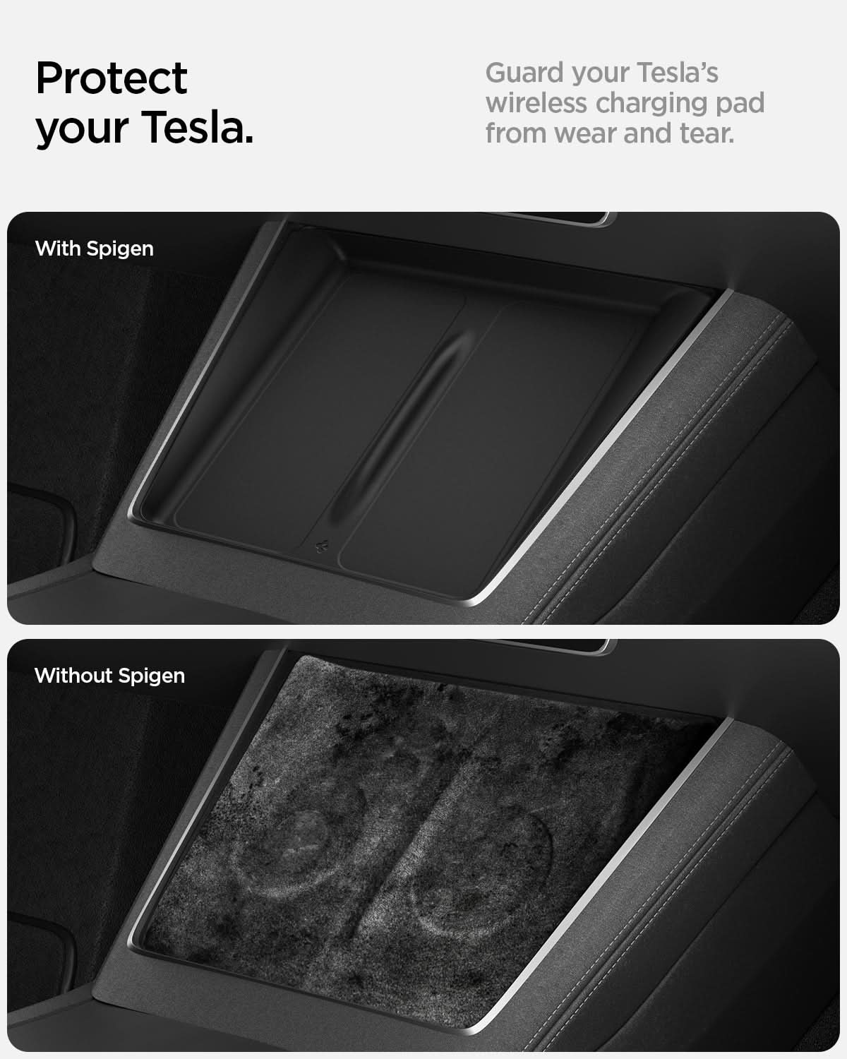 Tesla Series - Wireless Charging Pad Cover