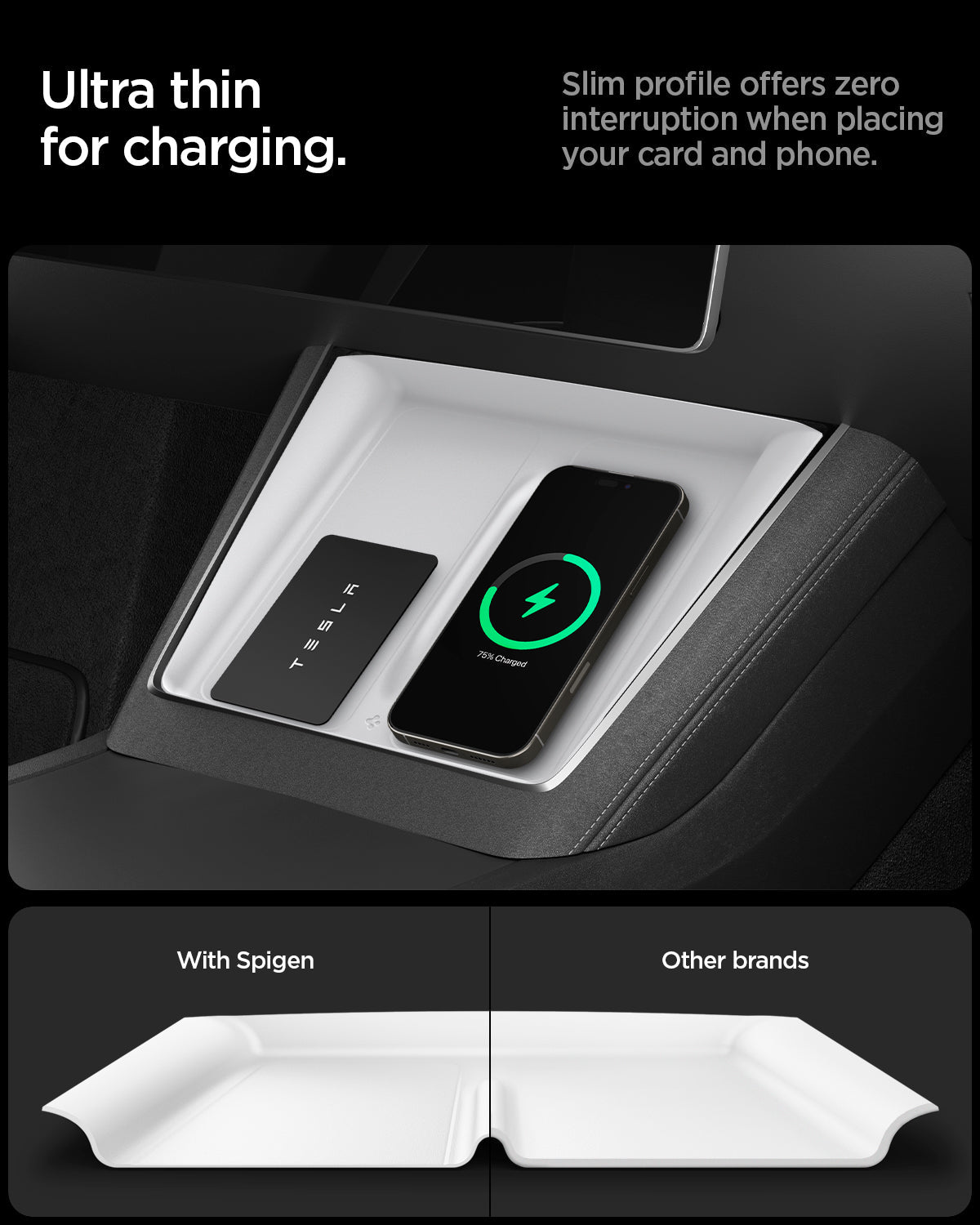 Tesla Series - Wireless Charging Pad Cover