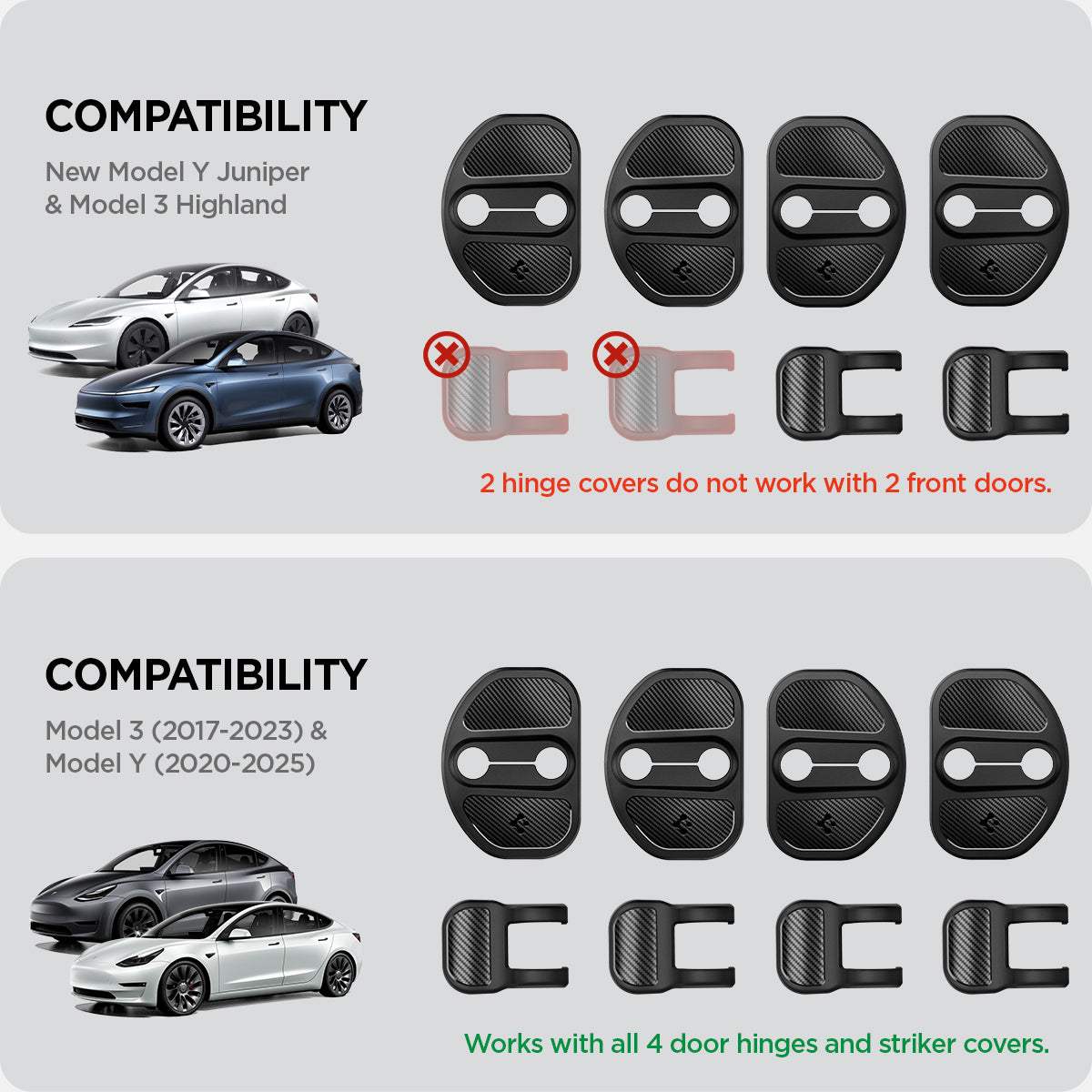 Tesla Series - Door Lock Cover | TO320