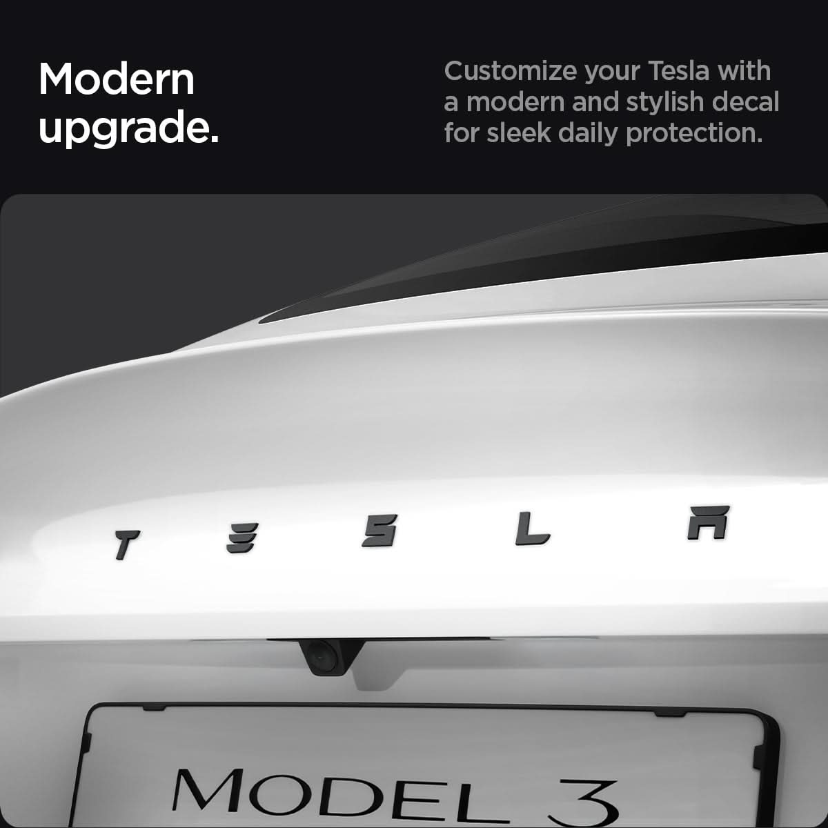 Tesla Series - Rear Emblem Logo Cover | TO322H