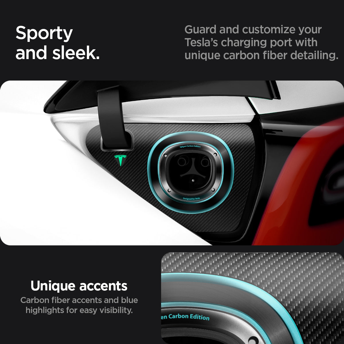Tesla Series - Charging Port Inner Protective Film | TO420C