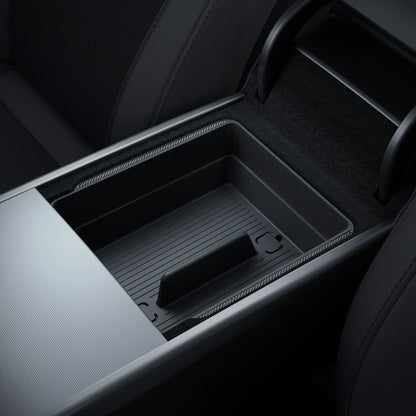 Tesla Series - Armrest Console Organizer Upper Tray | 2-Section