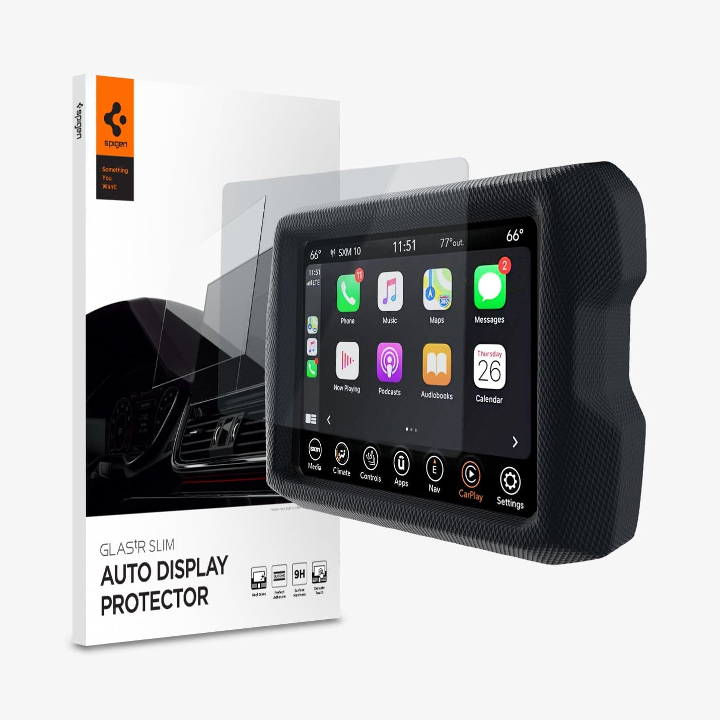 Jeep Models - Screen Protector GLAS.tR SLIM | Anti-Glare